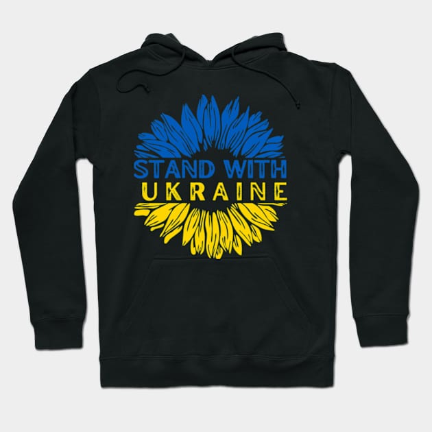 stand with ukraine Hoodie by Fashion planet